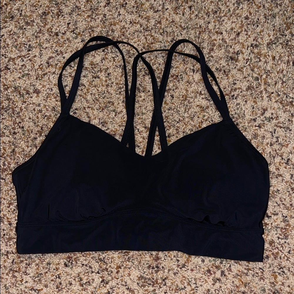 All in Motion Black Sports Bra